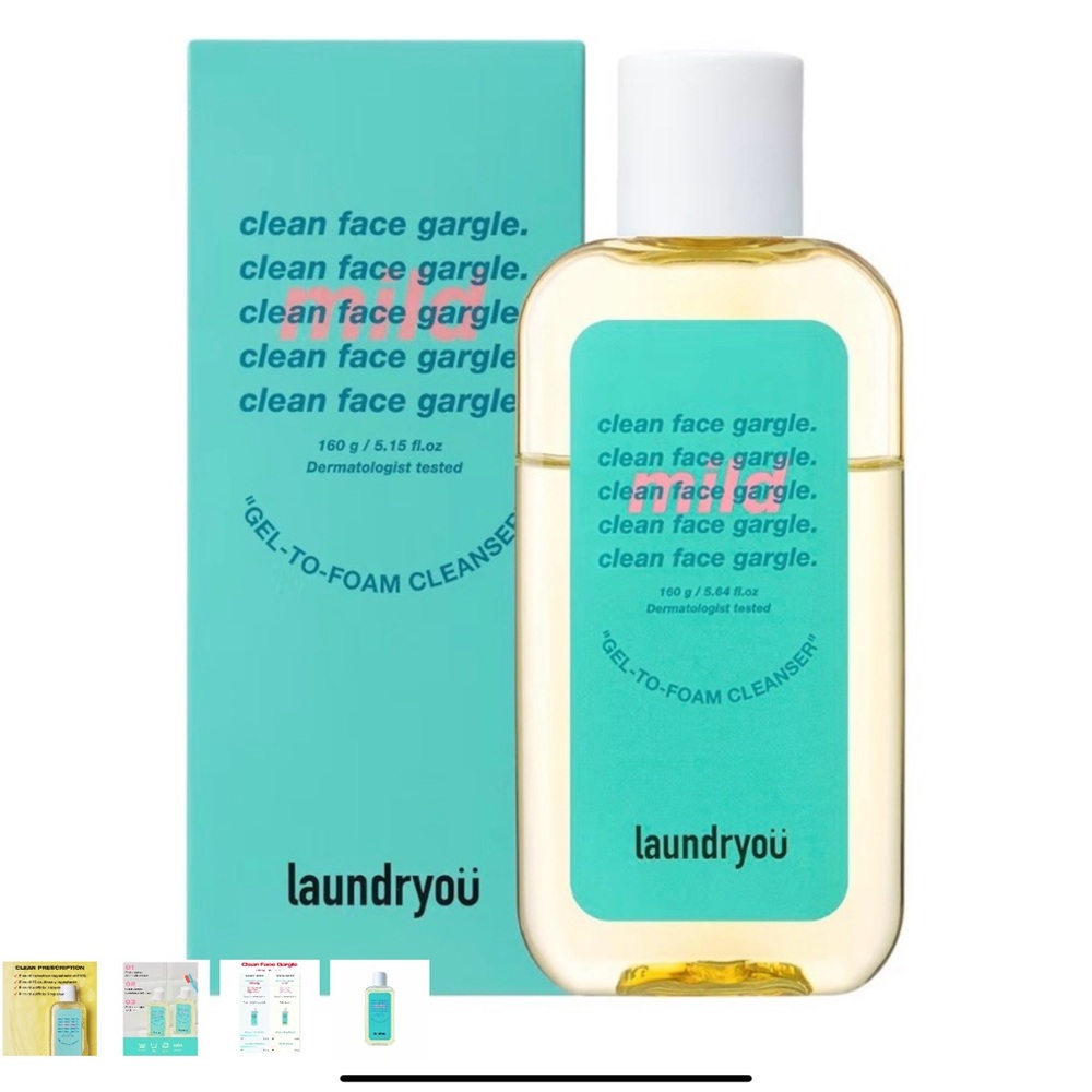 Laundryou Gel to Foam Cleanser 5.64oz